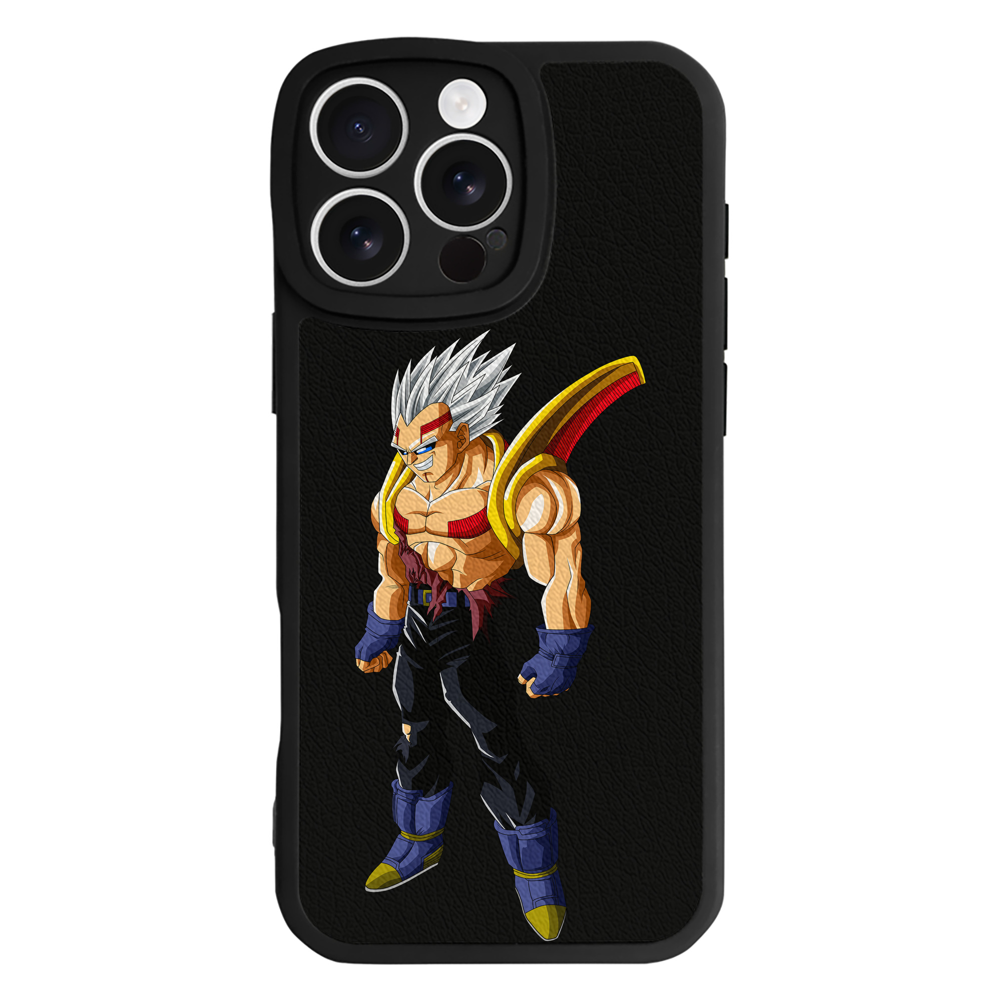 （画像用） ドラゴンボール DRAGON BALL 【iPhone 16シリーズ対応】シリコンスマホケース（レザー調） 材質：シリコン